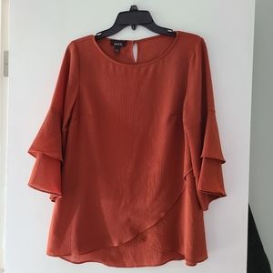 Alyx burnt orange blouse